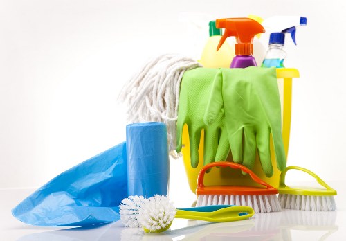 Clean reception and office interiors maintained by a local SW13 cleaning team